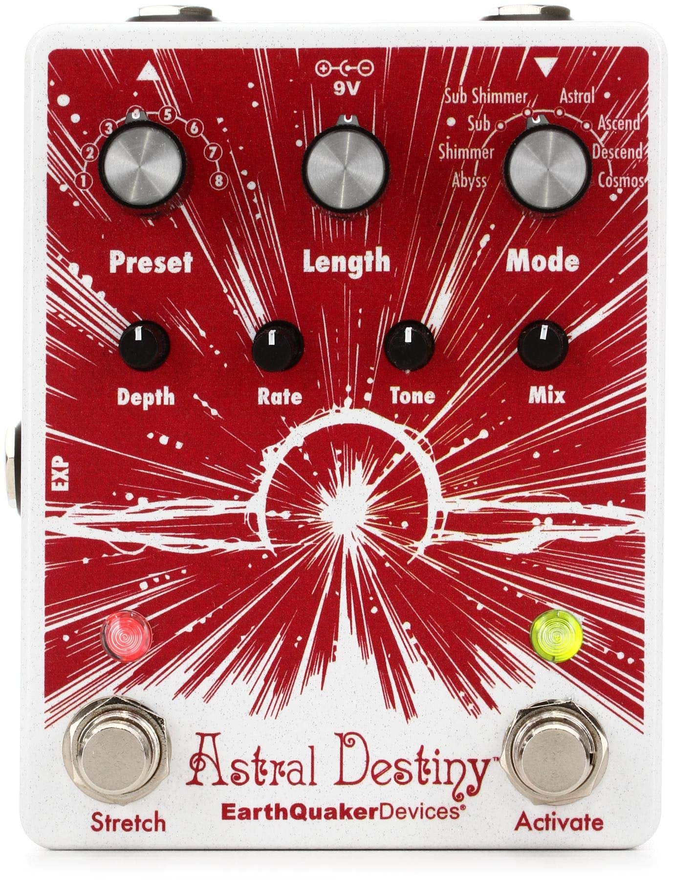 EarthQuaker Devices Astral Destiny Reverb Odyssey Pedal