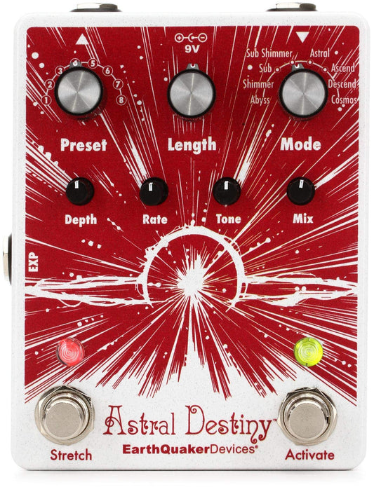 EarthQuaker Devices Astral Destiny Reverb Odyssey Pedal