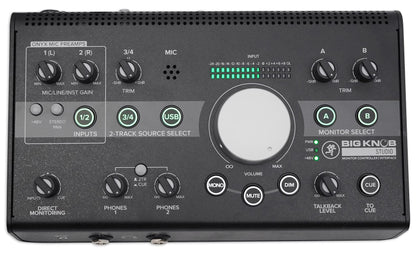 Mackie Big Knob Series, 3x2 Studio Monitor Controller 192kHz USB I/O (BIG KNOB STUDIO)