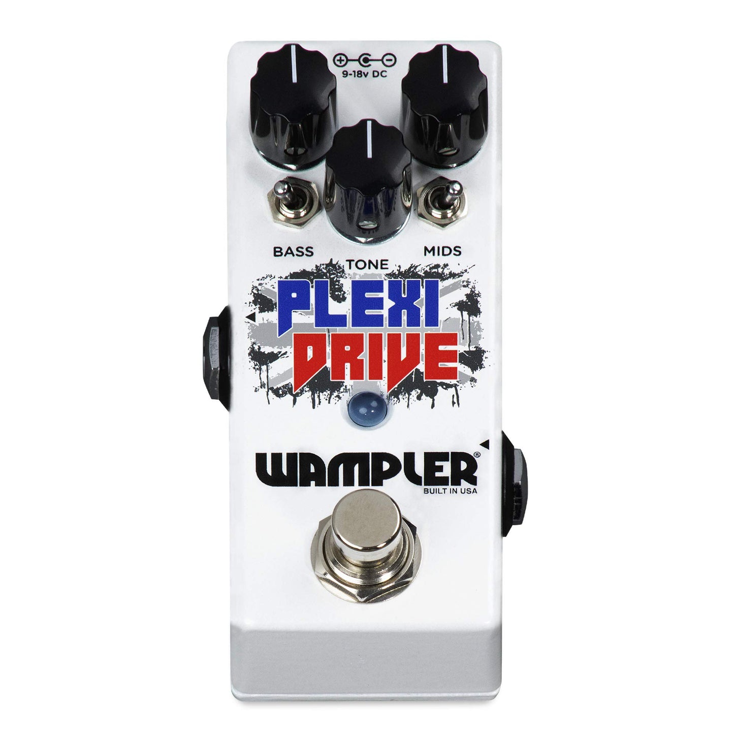 Wampler Plexi Drive Mini Overdrive Pedal (PLEXIDRIVEMINI), Cream