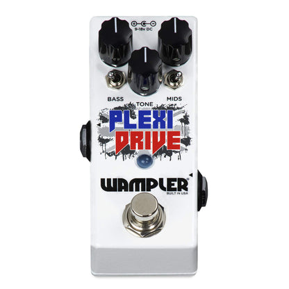 Wampler Plexi Drive Mini Overdrive Pedal (PLEXIDRIVEMINI), Cream
