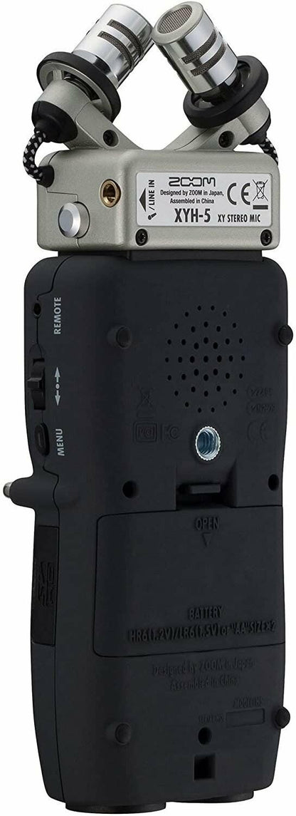 Zoom H5 Portable Handy 4 Track Interchangeable Digital Audio Recorder System