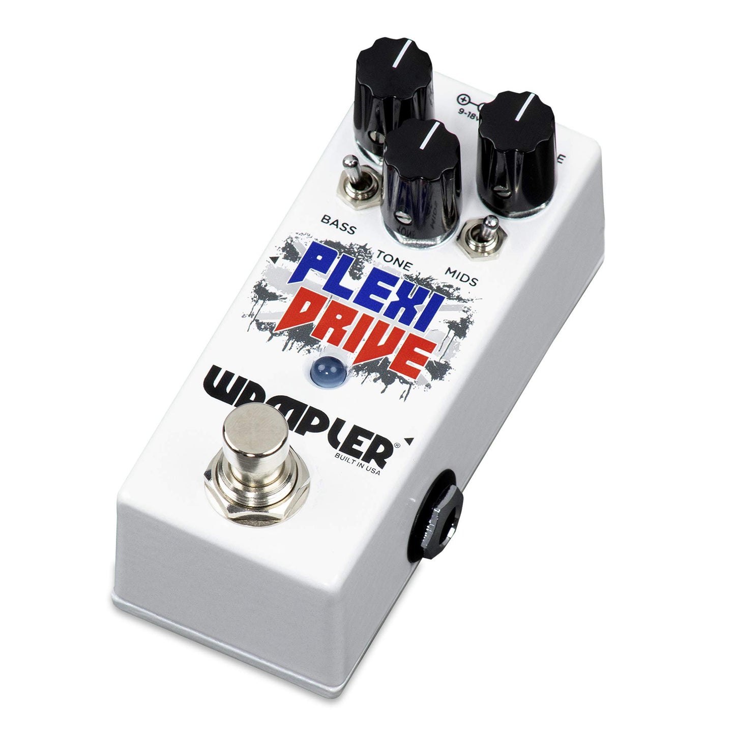 Wampler Plexi Drive Mini Overdrive Pedal (PLEXIDRIVEMINI), Cream