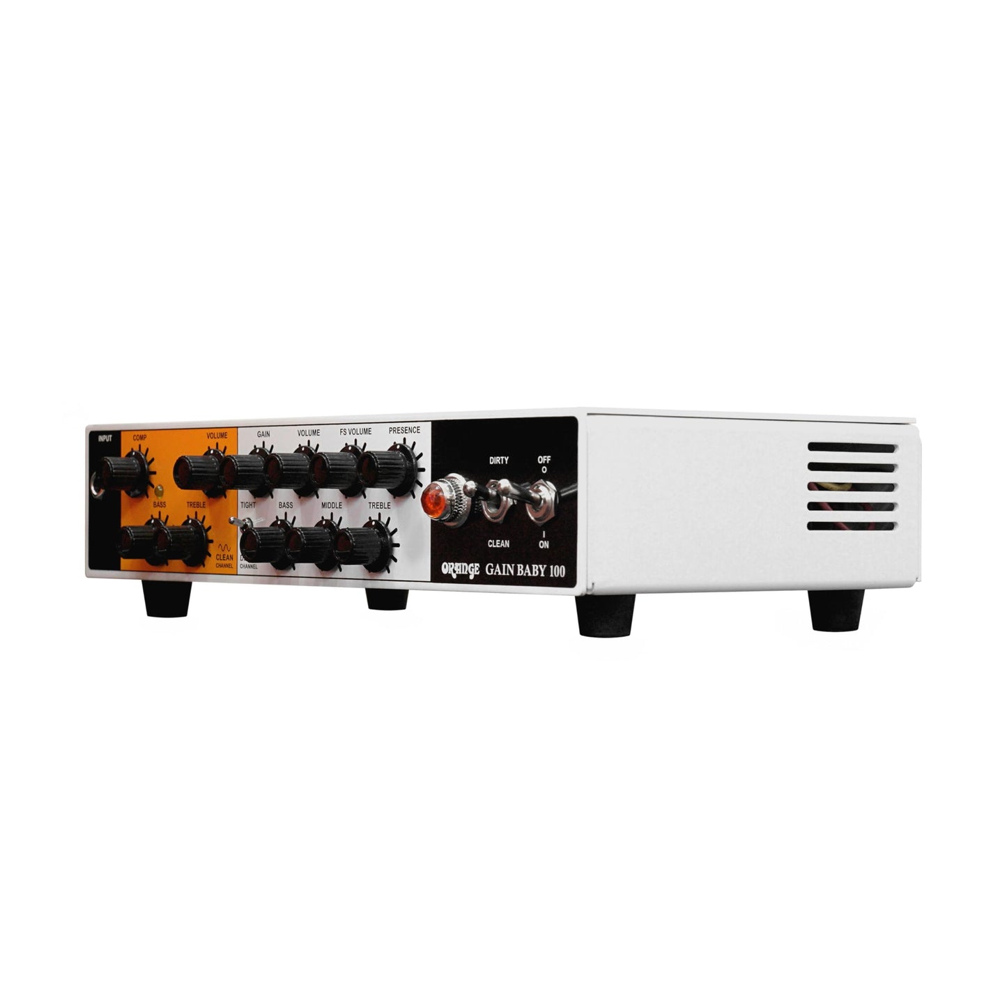 Orange Dual Baby Twin Channel Solid State Guitar Head, 100 Watts