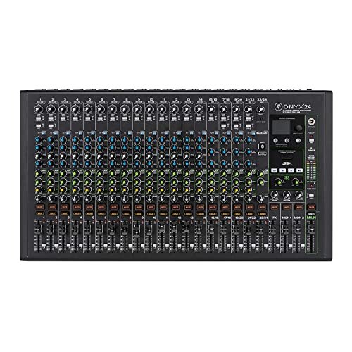 Mackie Onyx Series, 12-Channel Premium Analog Mixer with Multi-Track USB (Onyx12)