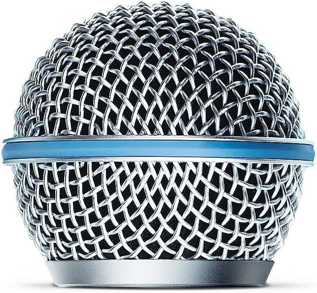 Shure BETA 58A Vocal Microphone - Single Element Supercardioid Dynamic Mic for Stage and Studio, Includes A25D Adjustable Stand Adapter, 5/8” to 3/8” (Euro) Thread Adapter and Storage Bag