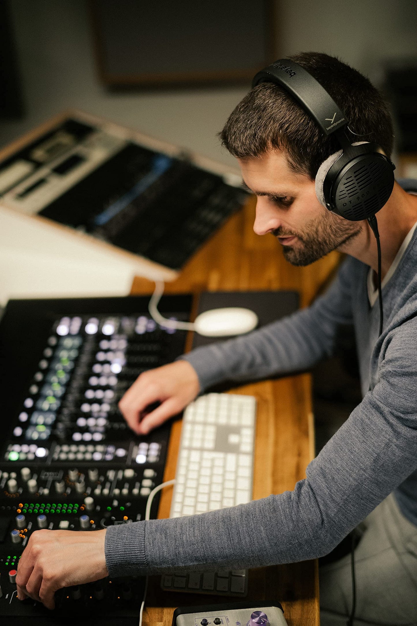 beyerdynamic DT 700 PRO X Closed-Back Studio Headphones with Stellar.45 Driver for Recording and Monitoring on All Playback Devices