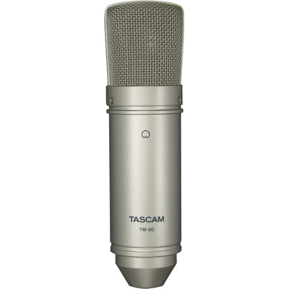 Tascam TM-80 Large Diaphagm Condenser Microphone,Silver