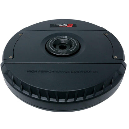 Cerwin Vega VPAS12ST 12 inch 600 watts Spare Tire Subwoofer with Built-in Amplifier Car Audio System Compact Powerful Bass Easy Installation