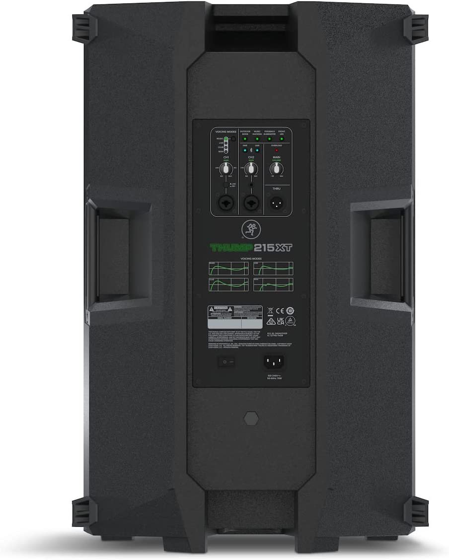 Mackie PA System, Black, 12" 1400W (Thump215XT)