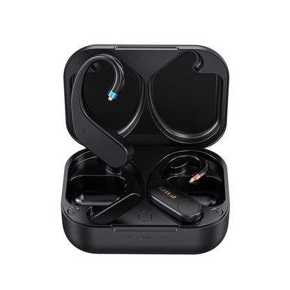 FiiO UTWS5 2024 True Wireless Bluetooth Earbuds Hook & Headphone Amp for IEMs, Hi-Res 96kHz/24bit LDAC -MMCX/0.78 2pins Connector, Wireless & USB-C Fast Charging.