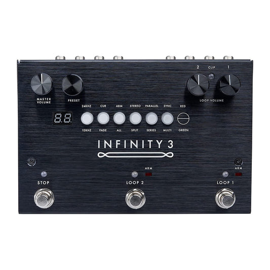 Pigtronix Infinity 3 Hi-Fi Stereo Double Looper Pedal