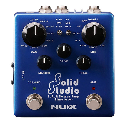 NUX Solid Studio IR Loader and Power Amp Simulator Pedal