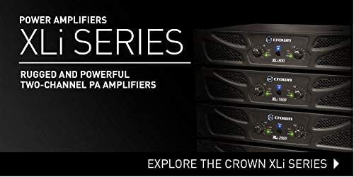 Crown XLi3500 Two-channel, 1350-Watt at 4Ω Power Amplifier