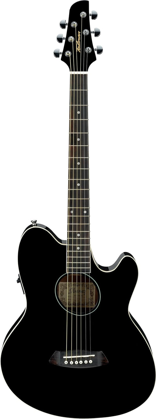 Ibanez Talman TCY10E Acoustic-electric Guitar - Black