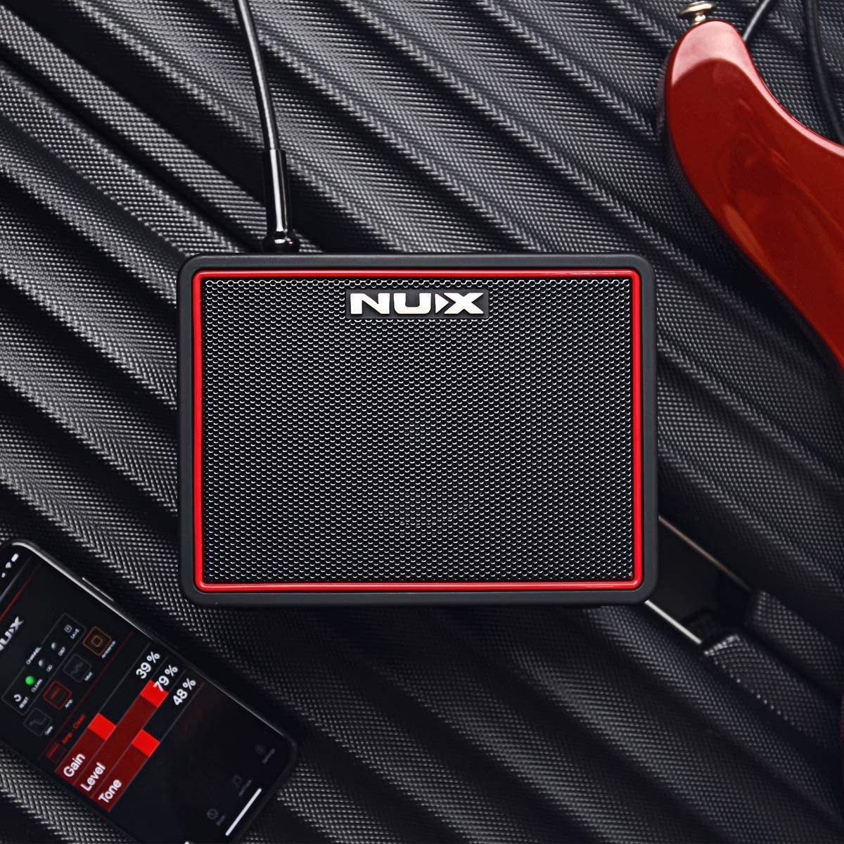 NUX Mighty Lite BT Mini Portable Modeling Guitar Amplifier with Bluetooth(Black)