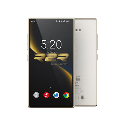 FiiO M33 R2R Portable HiFi Music Player, Snapdragon 680, 8GB RAM + 128GB Storage, True R2R DAC, XMOS XU316 USB Audio, 1100mW Balanced Output, AUTO EQ, 5.5” Full HD Display