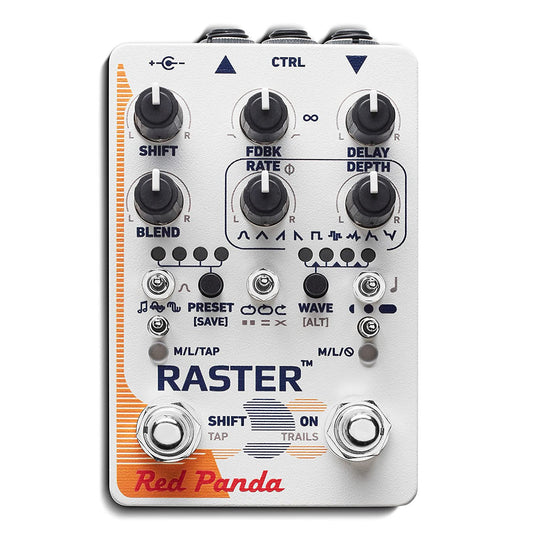 Red Panda Raster 2 Modulated Delay With Pitch Shifting