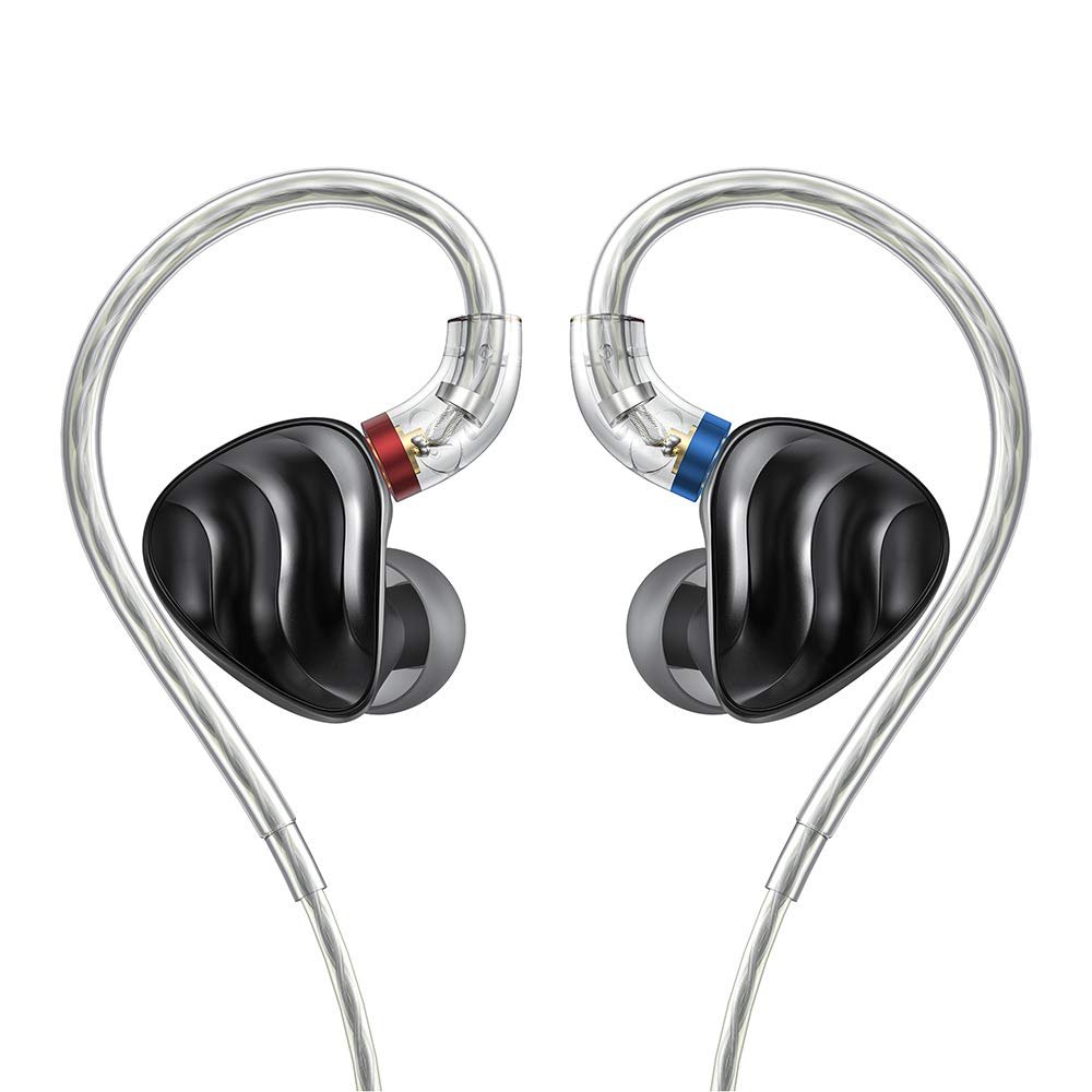 FIIO FH3 HiFi Earphones 3 Drivers (1 Dynamic + 2 Knowles BA), in-Ear Earphones High Resolution, Bass Sound, High Fidelity for Smartphone/PC/Tablet