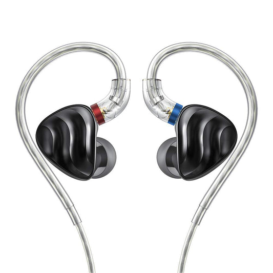 FIIO FH3 HiFi Earphones 3 Drivers (1 Dynamic + 2 Knowles BA), in-Ear Earphones High Resolution, Bass Sound, High Fidelity for Smartphone/PC/Tablet