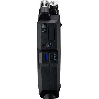 Zoom H4essential 4-Track 32-Bit Float Portable Audio Recorder Bundle with APH-4e Accessory Pack, Hairy Windscreen, Case, AC Adapter, 32GB SD Card, Mini Tripod