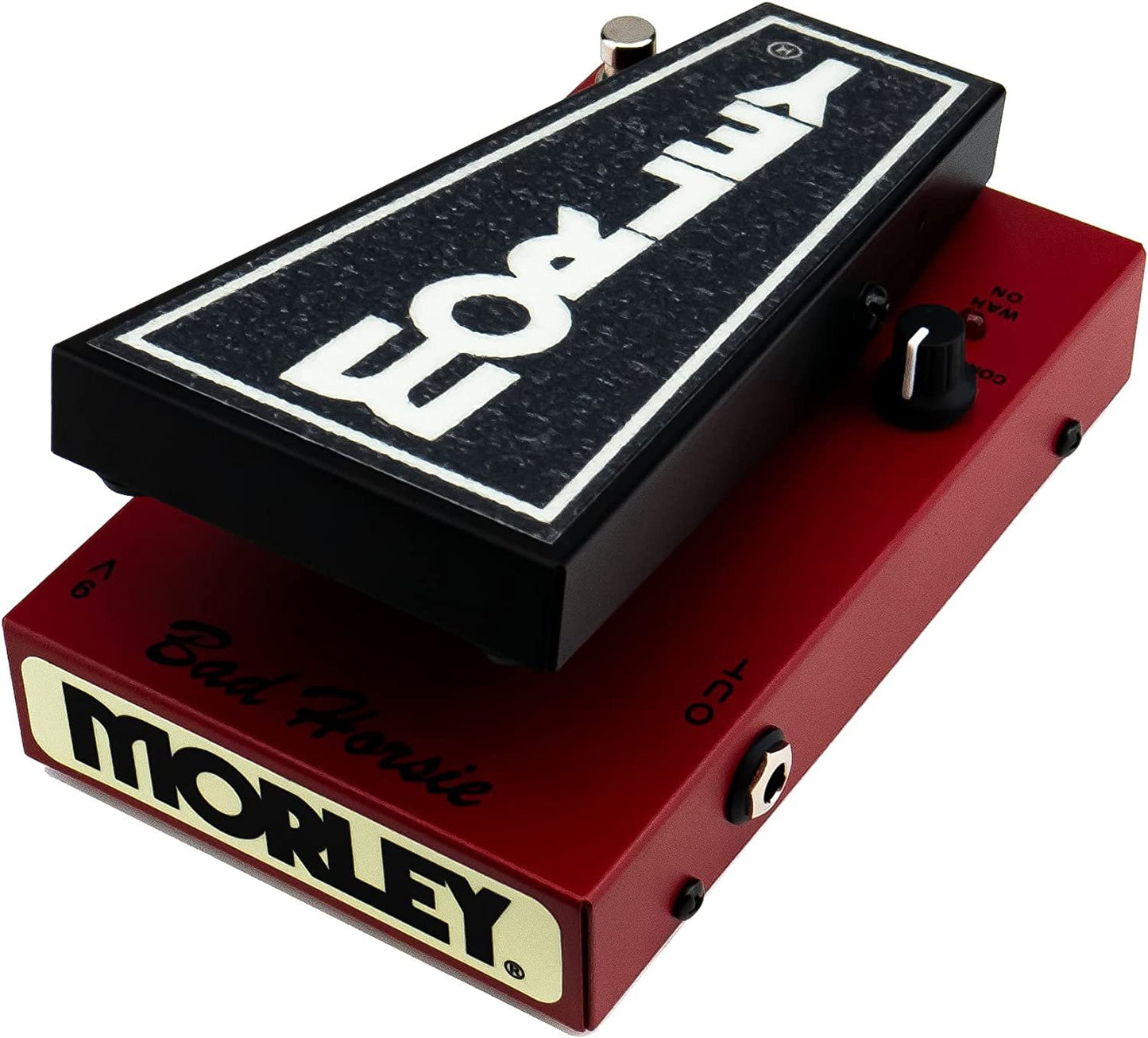 MORLEY 20/20 Bad Horsie Wah Guitar Effects Pedal,Red,MTBH2