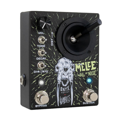 Walrus Audio Melee: Wall of Noise Distortion/Reverb Pedal - Onyx Coffee Limited Edition
