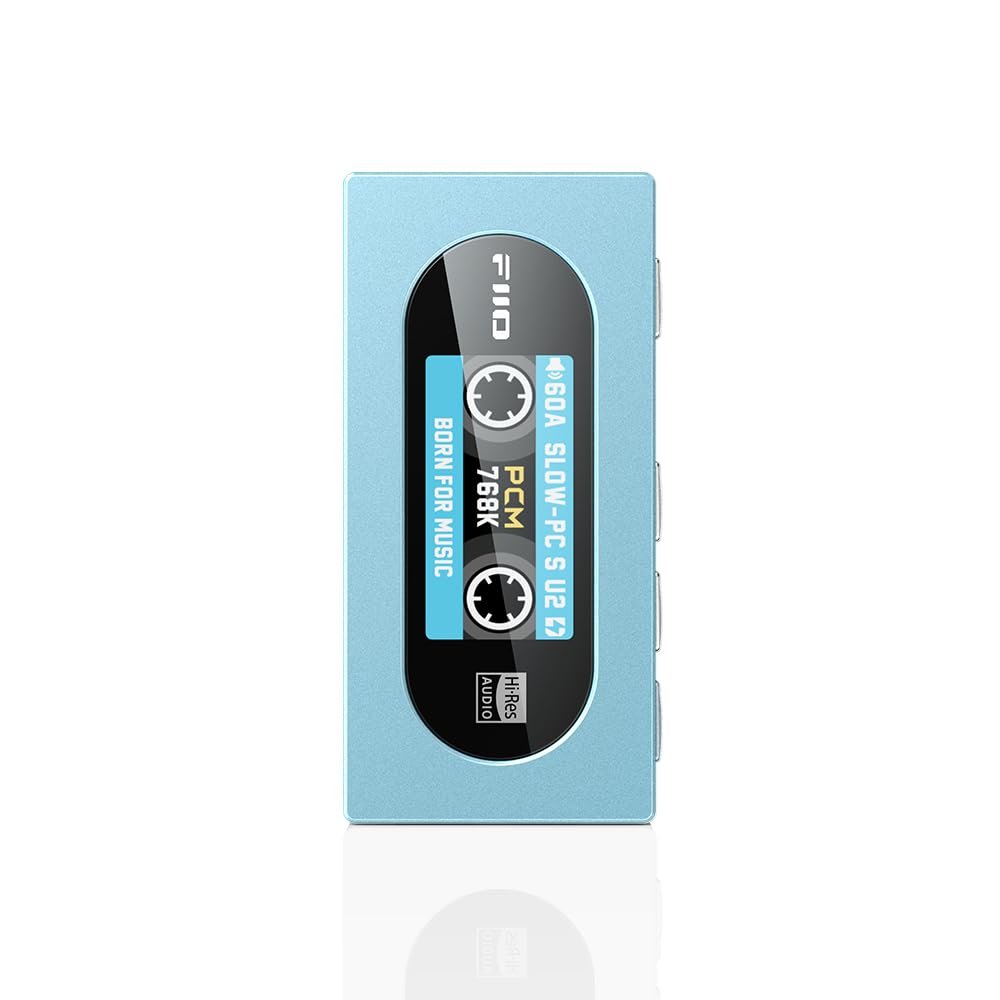 FiiO KA15 Portable DAC and Headphone Amplifier (Blue)