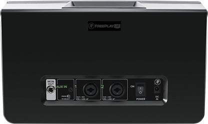 Mackie FreePlay LIVE,150W 2ch Personal PA System with Bluetooth, 1/8" Aux & 1/4"/XLR Combo Inputs - Black (FreePlay LIVE)