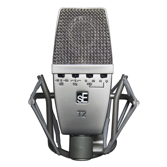 sE Electronics - 2300 Multi Pattern Large Diaphragm Condenser Mic with Shockmount and Filter