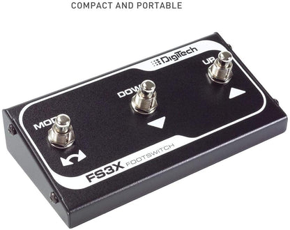DigiTech FS3X Three-Function Foot Switch