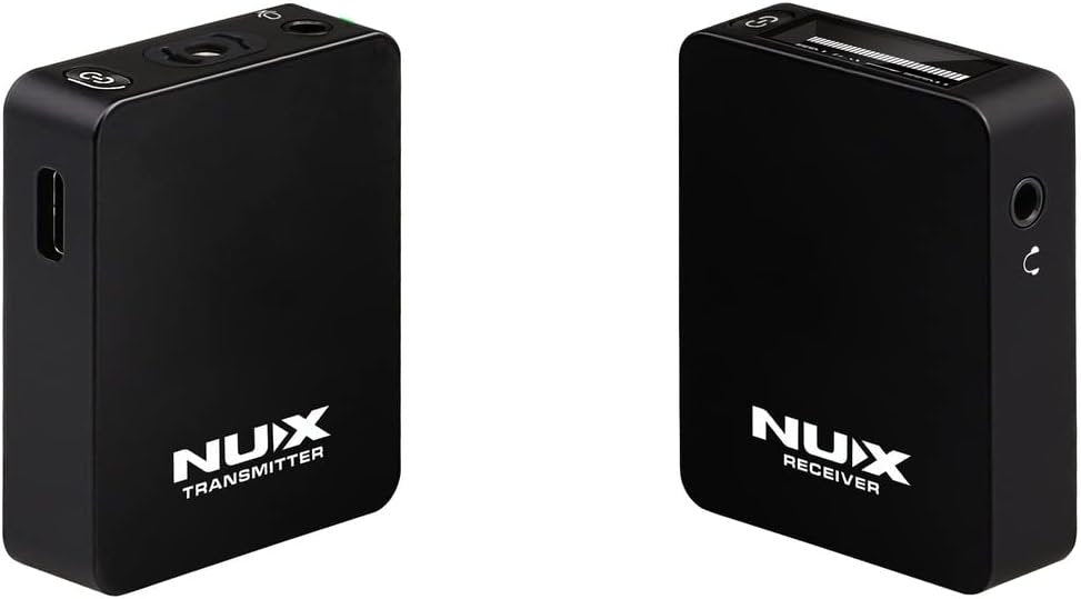 NUX B-10 Vlog Camera Wireless Microphone System for Vlog Shooting, Live broadcasts