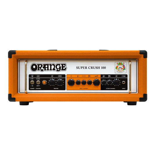 Orange Super Crush 100 Watt Amplifier Head, Orange