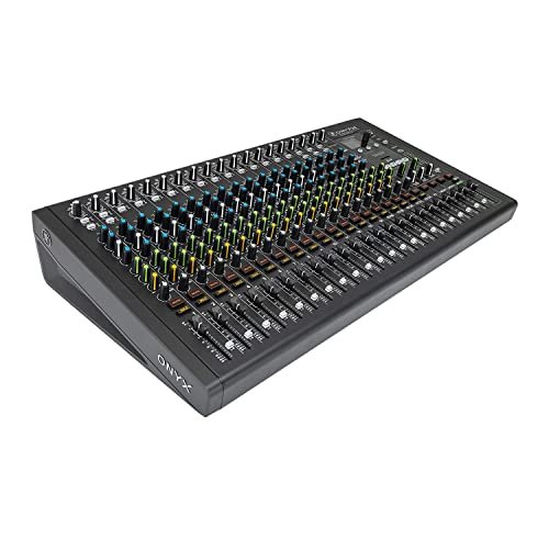 Mackie Onyx Series, 12-Channel Premium Analog Mixer with Multi-Track USB (Onyx12)
