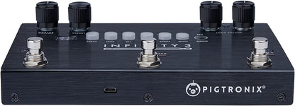 Pigtronix Infinity 3 Hi-Fi Stereo Double Looper Pedal