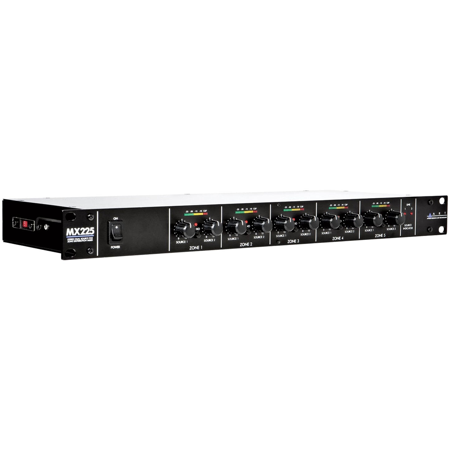 ART MX225 5-Channel Zone Distribution Mixer