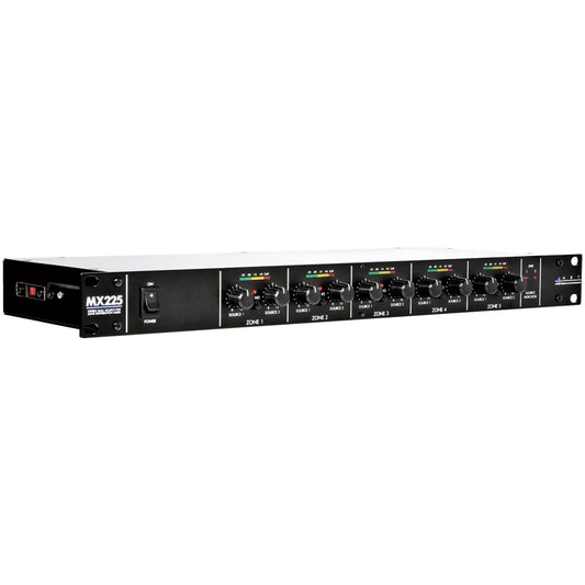ART MX225 5-Channel Zone Distribution Mixer