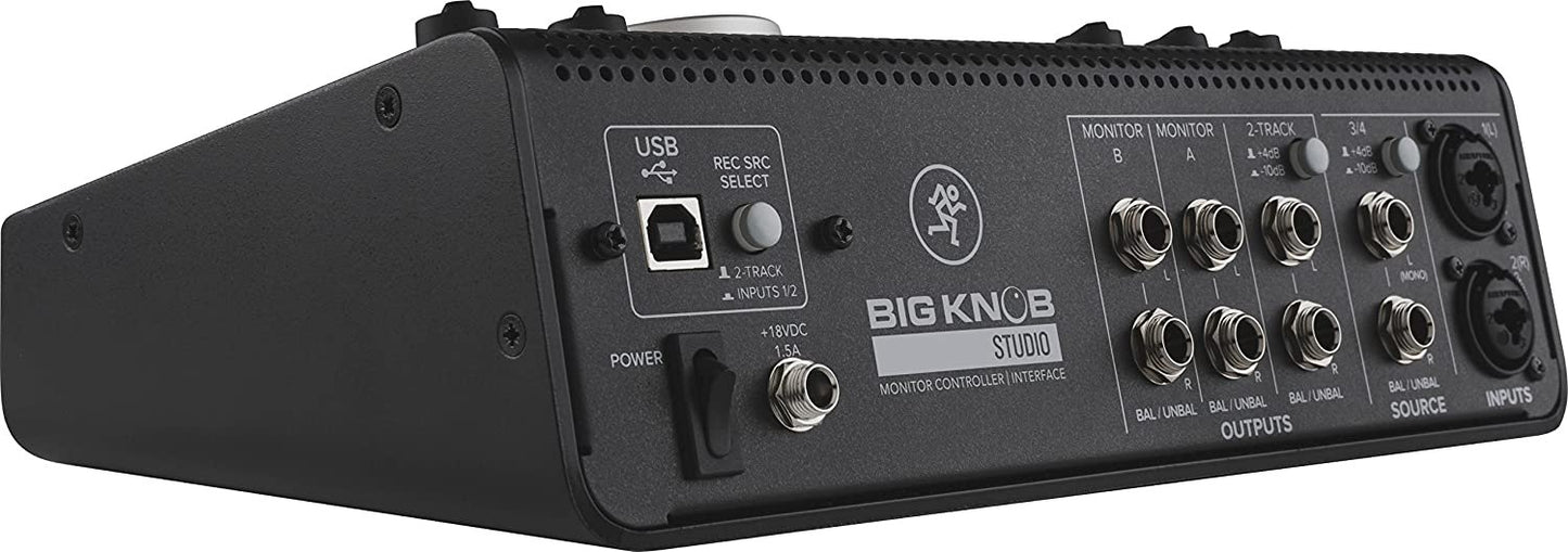 Mackie Big Knob Series, Passive 2x2 Studio Monitor Controller (BIG KNOB PASSIVE)