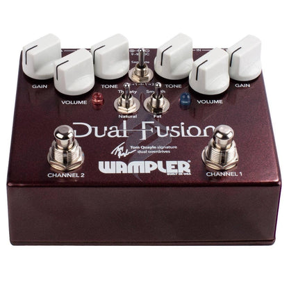 Wampler Dual Fusion V2 Tom Quayle Signature Dual Overdrive Guitar Effects Pedal