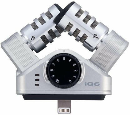 Zoom iQ6 iOS Lightning X/Y Microphone