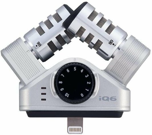Zoom iQ6 iOS Lightning X/Y Microphone