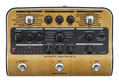 Zoom AC-3 Acoustic Creator - Enhanced Direct Box