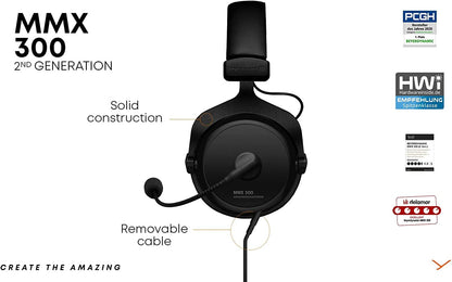 beyerdynamic MMX 300 (2nd Generation) Premium Gaming Headset