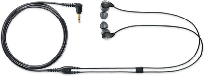 Shure SE112 PRO Wired Earbuds - Professional Sound Isolating Earphones with Single Dynamic MicroDriver, Secure In-Ear Fit, Fixed Cable, Durable Quality - Gray (SE112-GR)
