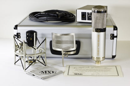 MXL Genesis HE Premium Mullard Tube Microphone Bundle - Heritage Edition