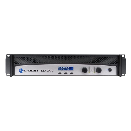 Crown CDi 1000 Two-Channel, 500-Watt @ 4Ω, 70V/140V Power Amplifier