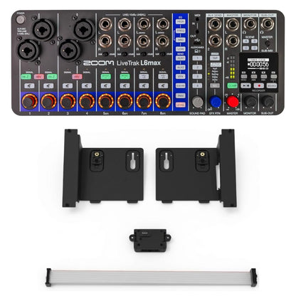 Zoom LiveTrak L6max 12-Channel Portable Digital Mixer and Recorder