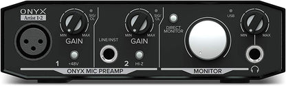 Mackie Audio Interface, Onyx Artist 1X2 USB Audio Interface (Onyx Artist 1-2)