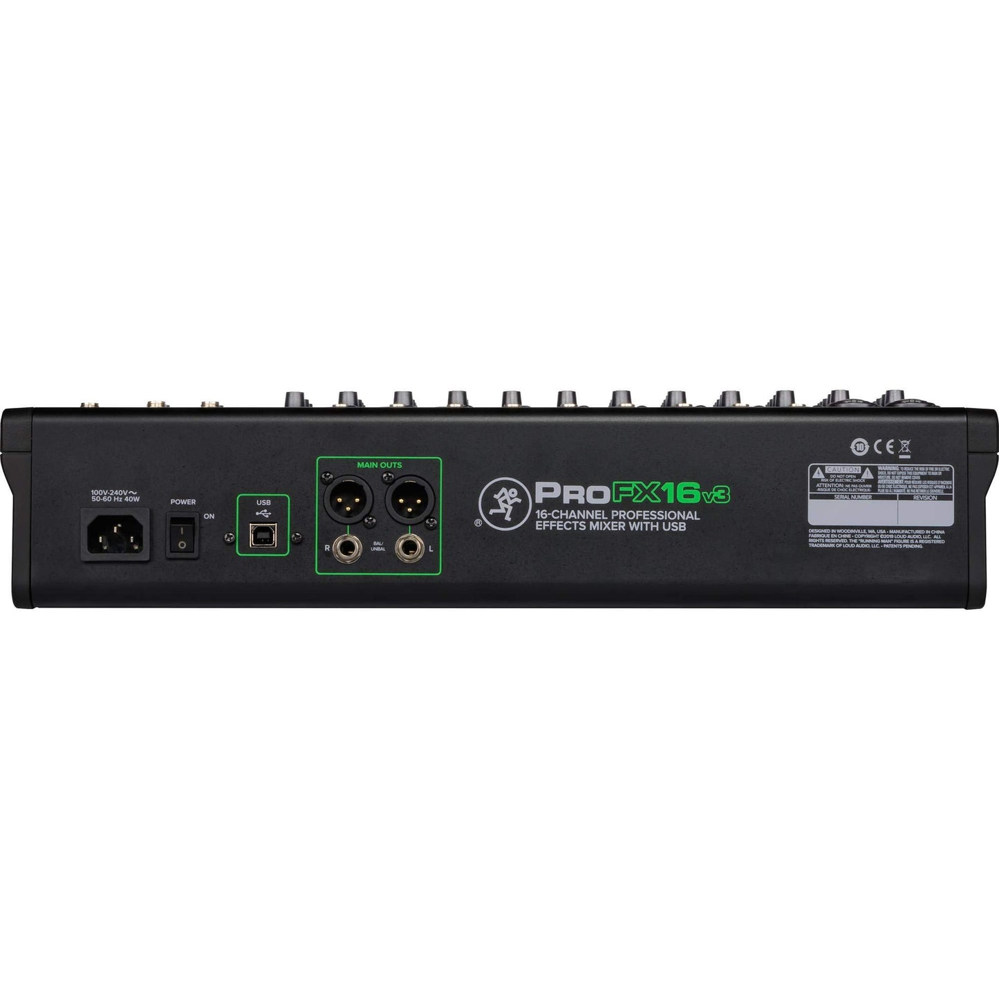 Mackie ProFXv3/v3+ Series, Professional Analog Mixer with USB, Onyx Mic Preamps and GigFX Effects Engine