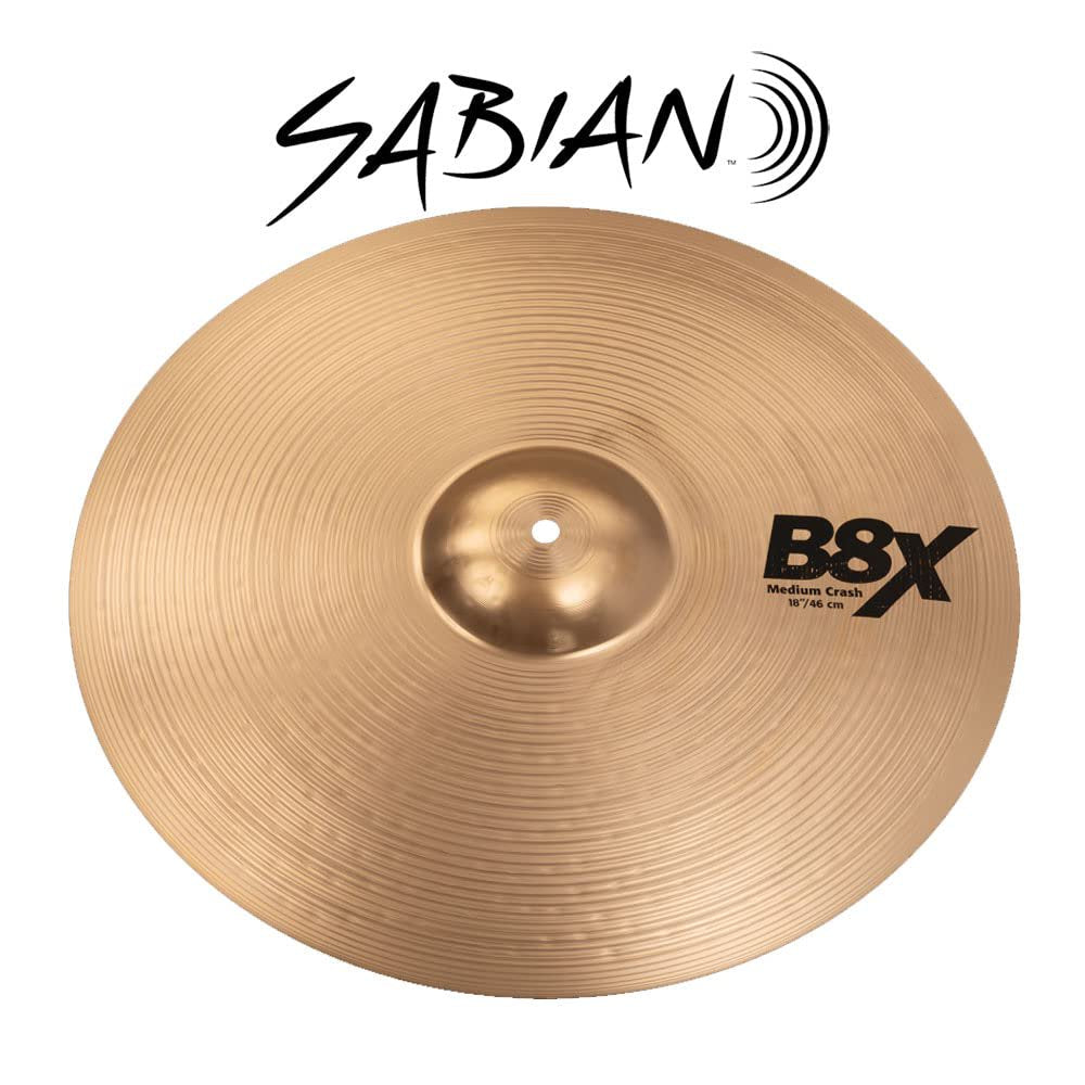 SABIAN 18" B8X Medium Crash Cymbal